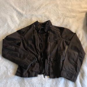 Brown jean-like jacket